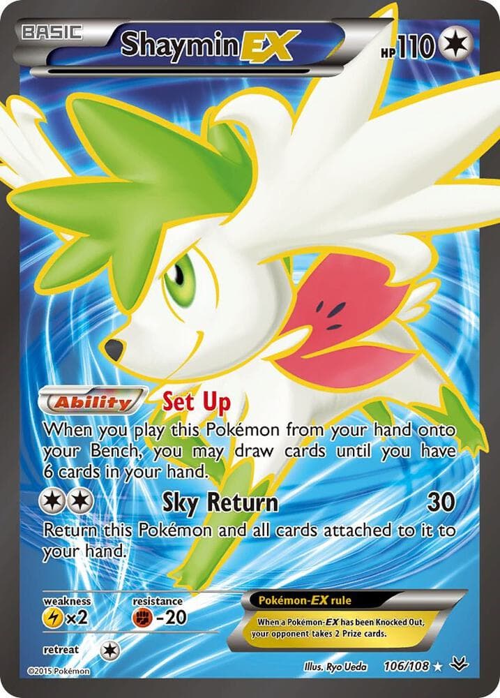Shaymin EX 106 Full Art